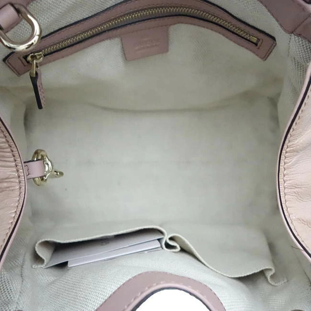 Gucci Bag Vernis Soho Beige Leather Patent